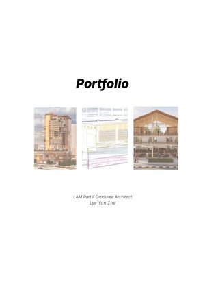 Lye Yan Zhe Portfolio