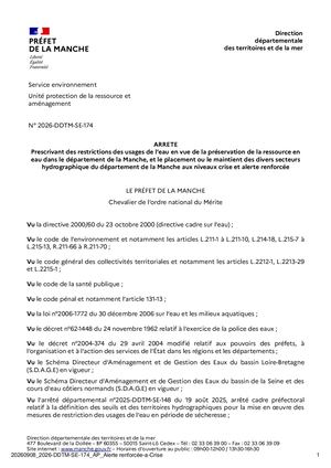 20260908 2026 Ddtm Se 174 Ap Alerte Renforcée A Crise Numerique