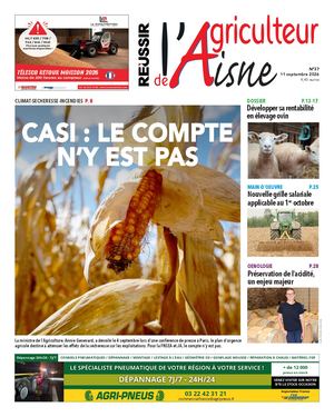 L'Agriculteur de l'Aisne du 11 septembre 2026