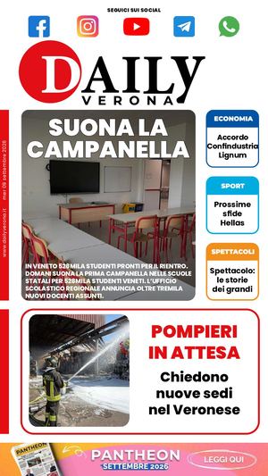 Daily Verona 09 Settembre 2026