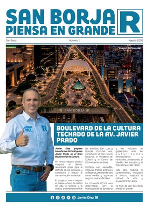 Periódico Javier 10 San Borja 2026