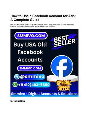 Your Guide To Buying Old Facebook Account Benefits And Risks
