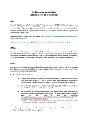 Reglement Jeu La Faconneuse De Cauchemars