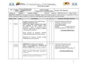 Planificación Presupuesto Y Contabillidad Para Entes Publicos Fase Ii 2026