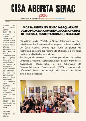 Jornal Casa Aberta Senac Registra 2026 (1)