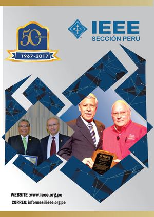 2017. Revista - Sección Perú del IEEE - 50 Años