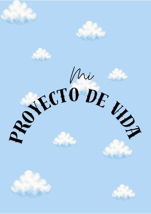 Proyecto De Vida