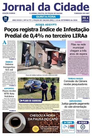 Jornal da Cidade 10 de setembro de 2026