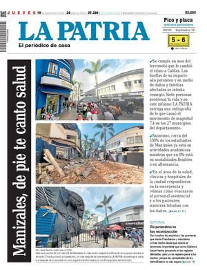 Portada 10 de septiembre del 2026