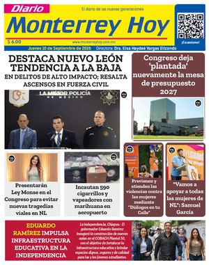 Monterrey Hoy 10 De Septiembre 2026 Ok