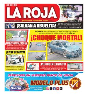 La Roja, Jueves 10 De Septiembre De 2026