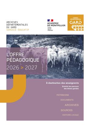 Livret Programme Service Educatif 2026 2027