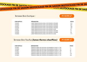 Affiche Paysage Destockage Avant Travaux Moderne Noir Orange Et Jaune (1)