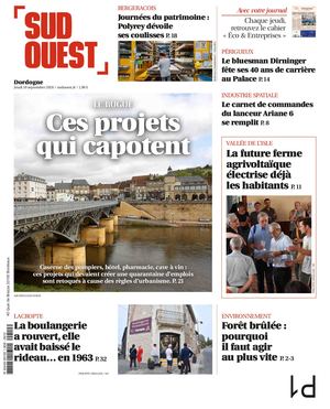 Sud Ouest Jeudi 10 Septembre