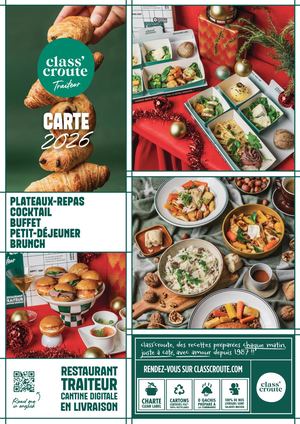 Carte Ah 26 Brochure Traiteur 2244 Troyes
