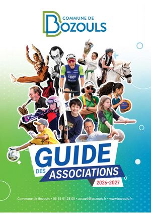 Guide des Association de Bozouls 2026-2027