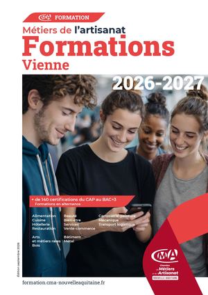 Catalogue CMA Formation - Vienne