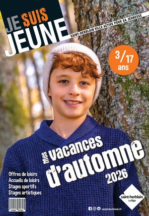 Je suis jeune 3-17 ans - Vacances d'automne 2026