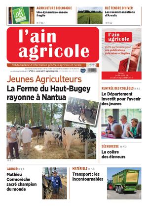 Ain Agricole vendredi 11 septembre 2026