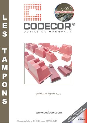 Catalogue Tampons De Tampographie