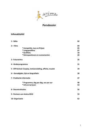 A2010_Persdossier