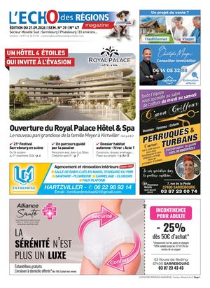S3926 - L'Echo Des Régions Moselle Sud - N°47