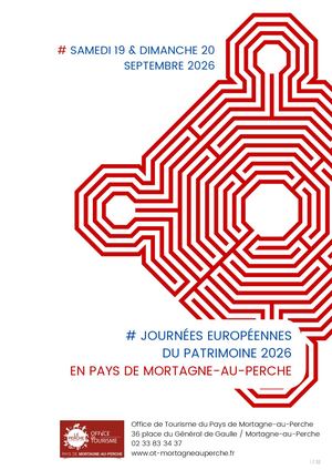 Journées Européennes du Patrimoine Programme 2026