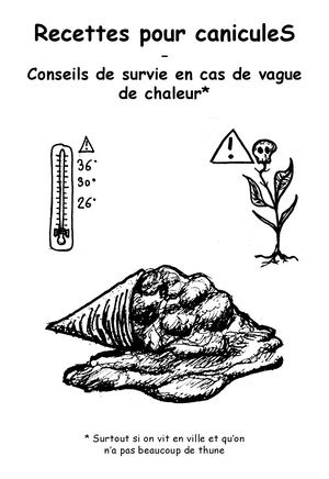 Recettes Pour Canicule - La Mouche