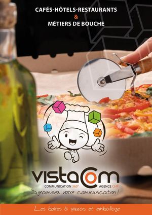 Catalogue Boites à Pizzas Vistacom 09 2026