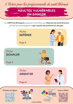 Accompagner à repérer, prévenir et agir auprès des patients en danger :