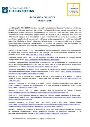 Prevention Du Suicide 2026 Fr