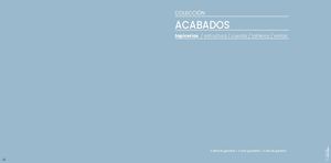 Catálogo De Acabados Para Tapicerías De Muebles De Exterior