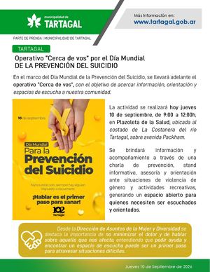 Partes de Prensa - 10/09/2026