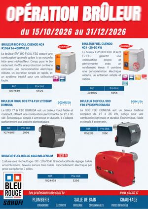 Bruleurs Sorofi