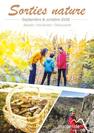 Sorties Nature automne 2026