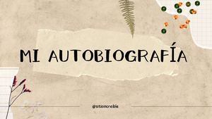 Mi Autobiografía
