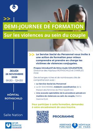 Affiche Violences Au Sein Du Couple Rth 26 11 2026