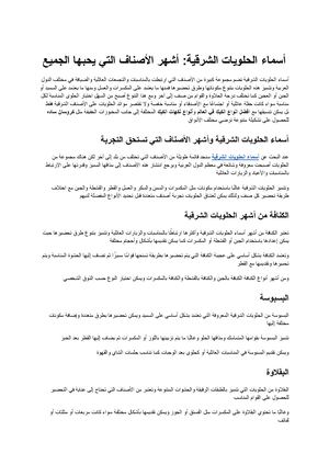 أسماء الحلويات الشرقية أشهر الأصناف التي يحبها الجميع