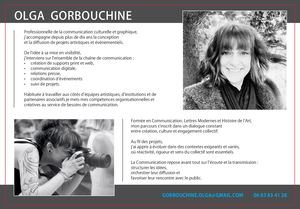 Olga Gorbouchine Book