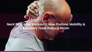 Neck Pain After Workouts: How Posture, Mobility & Recovery Tools Reduce Strain