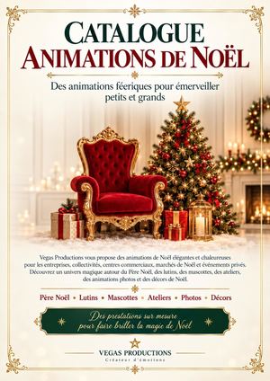 2026 Catalogue Animations Noel Vegas Productions
