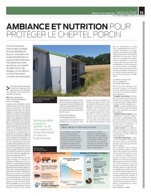 Nutréa NNA - ambiance et nutrition pour protéger le cheptel porcin