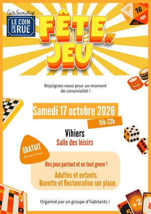 Fête Du Jeu 2026 Tract RV