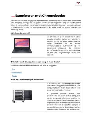 Richtlijnen Gebruik Chromebooks 2026 2027