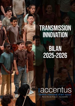 accentus - Bilan transmission & innovation 25-26 (IDF)