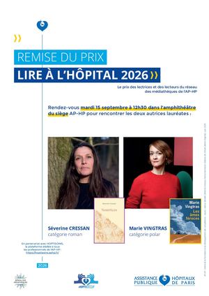CFDC-Affiche-Autrices Lauréates 2026-Prix Lire à L'hôpital