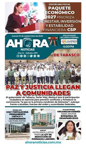 JUEVES 10 DE SEPTIEMBRE 2026