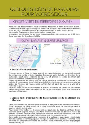 Idées De Circuits Lavaur