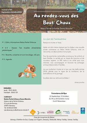 Journal Septembre Octobre