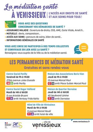 Médiation Santé Vénissieux